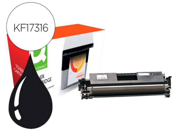 Toner q-connect compatible hp cf217a laserjet pro m102 / m130